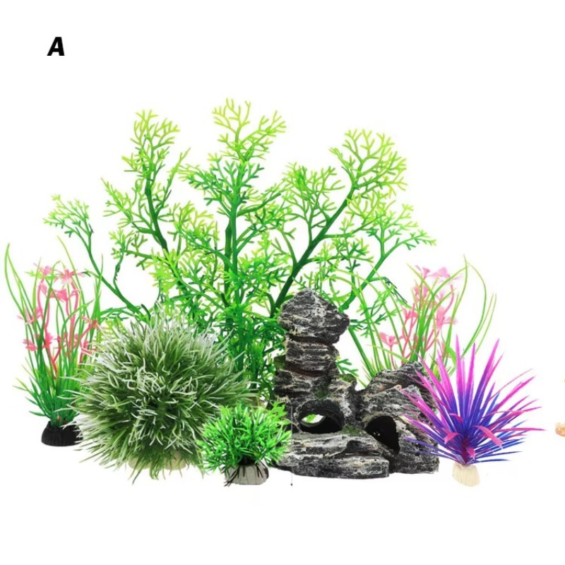 Aquarium Fish Sale - 10個入り ホットセール 新入荷 プラスチック製 模造水槽飾り 魚タンク用