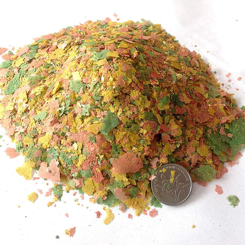 Aquarium Fish Rainbow - 観賞魚薄切り食品熱帯魚の餌カラフルな魚の餌レインボーエンジェルフィッシュフード水族館アクセサリー