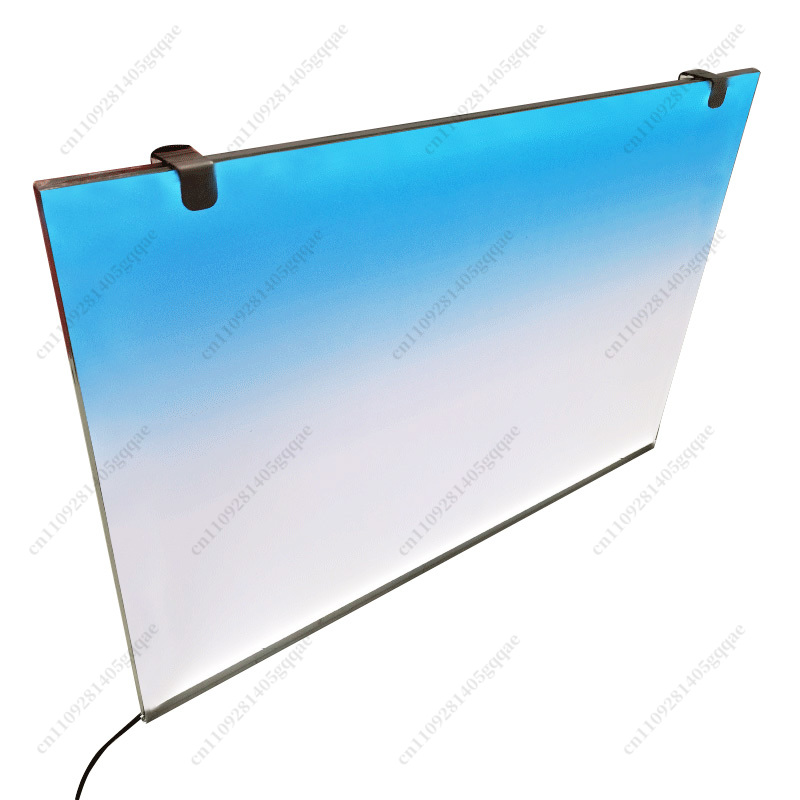 Aquarium Fish Rainbow - 水槽背景ボード LED水槽草タンク ホワイトライト RGBレインボーグラデーション アクリル発光背景装飾