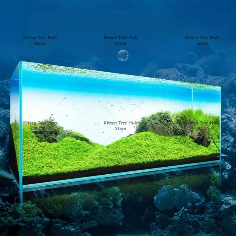 水槽背景ボード LED水槽草タンク ホワイトライト RGB  - Aquarium Fish Rainbow のレビューと価格