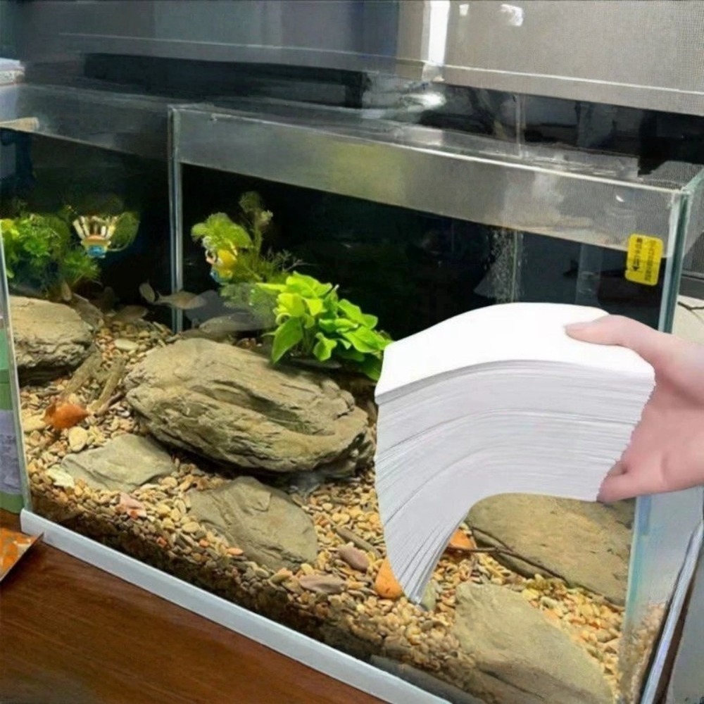 50 個多機能フィルター水族館吸収紙不織布黄ばみ防止水族館水 - Aquarium Fish Yellow のレビューと価格