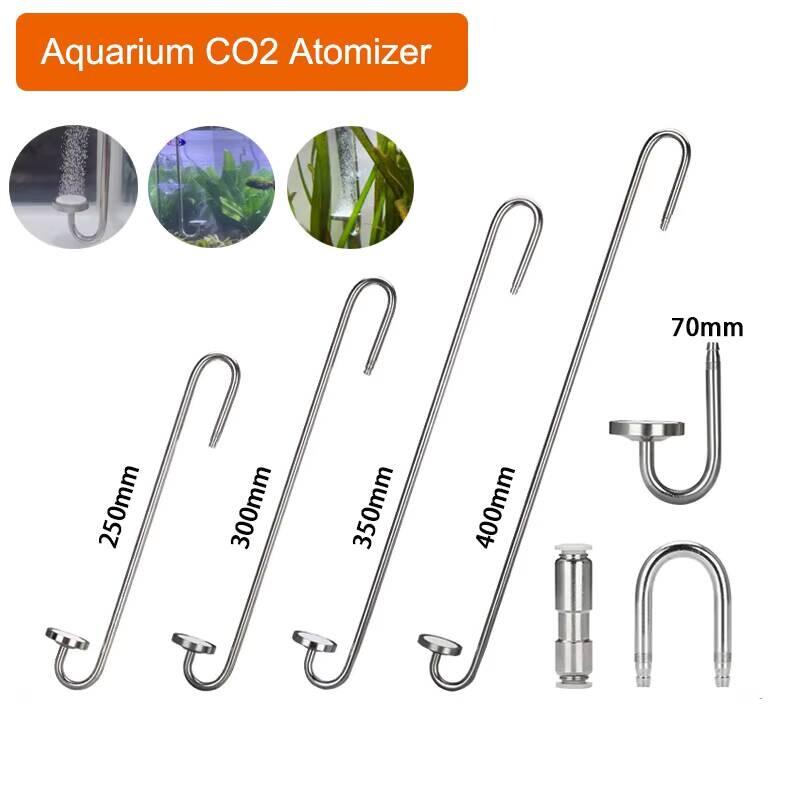 ステンレス鋼のCO2ネブライザー,セラミックディスク,水族館 - Co2 Diffuser Planted のレビューと価格