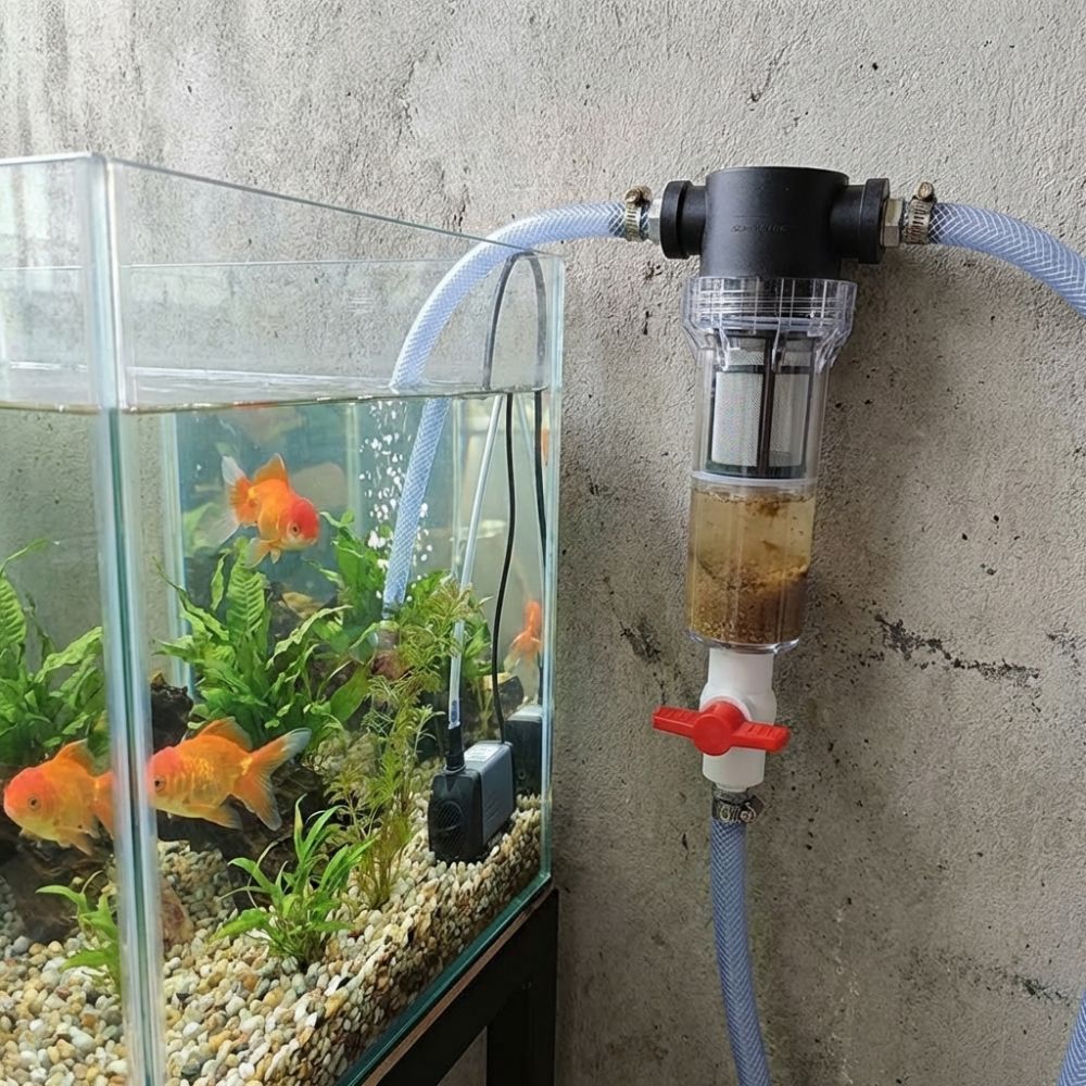 1/2 3/4 メスネジ水槽糞便分離器精密ろ過効率的な分離魚 - Aquarium Fish Rate のレビューと価格