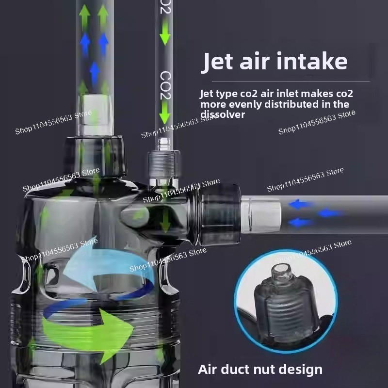 スーパーリアクターアクアリウムプラント水槽CO2ターボディゾ - Co2 Diffuser Planted のレビューと価格