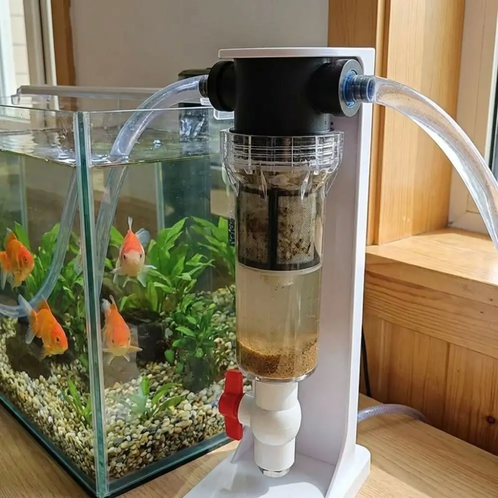 1/2 3/4メスネジ式水槽用糞分離器 精密ろ過 効率的な分 - Aquarium Fish Rate のレビューと価格