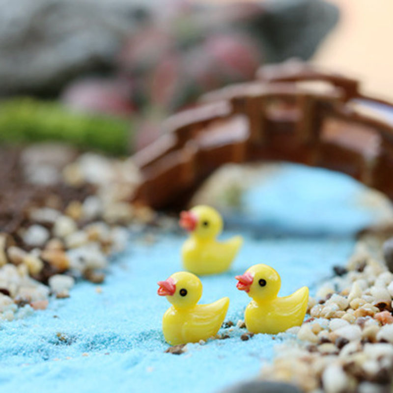 かわいいミニ黄色いアヒルの水槽用フローティングオーナメント、 - Aquarium Fish Yellow のレビューと価格