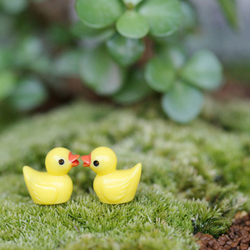 かわいいミニ黄色いアヒルの水槽用フローティングオーナメント、 - Aquarium Fish Yellow のレビューと価格