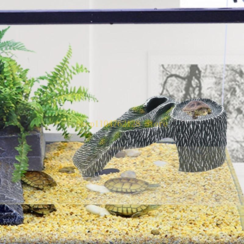 テラリウム 日光浴プラットフォーム 水槽の装飾 造園装飾品  - Aquarium Fish Sale のレビューと価格