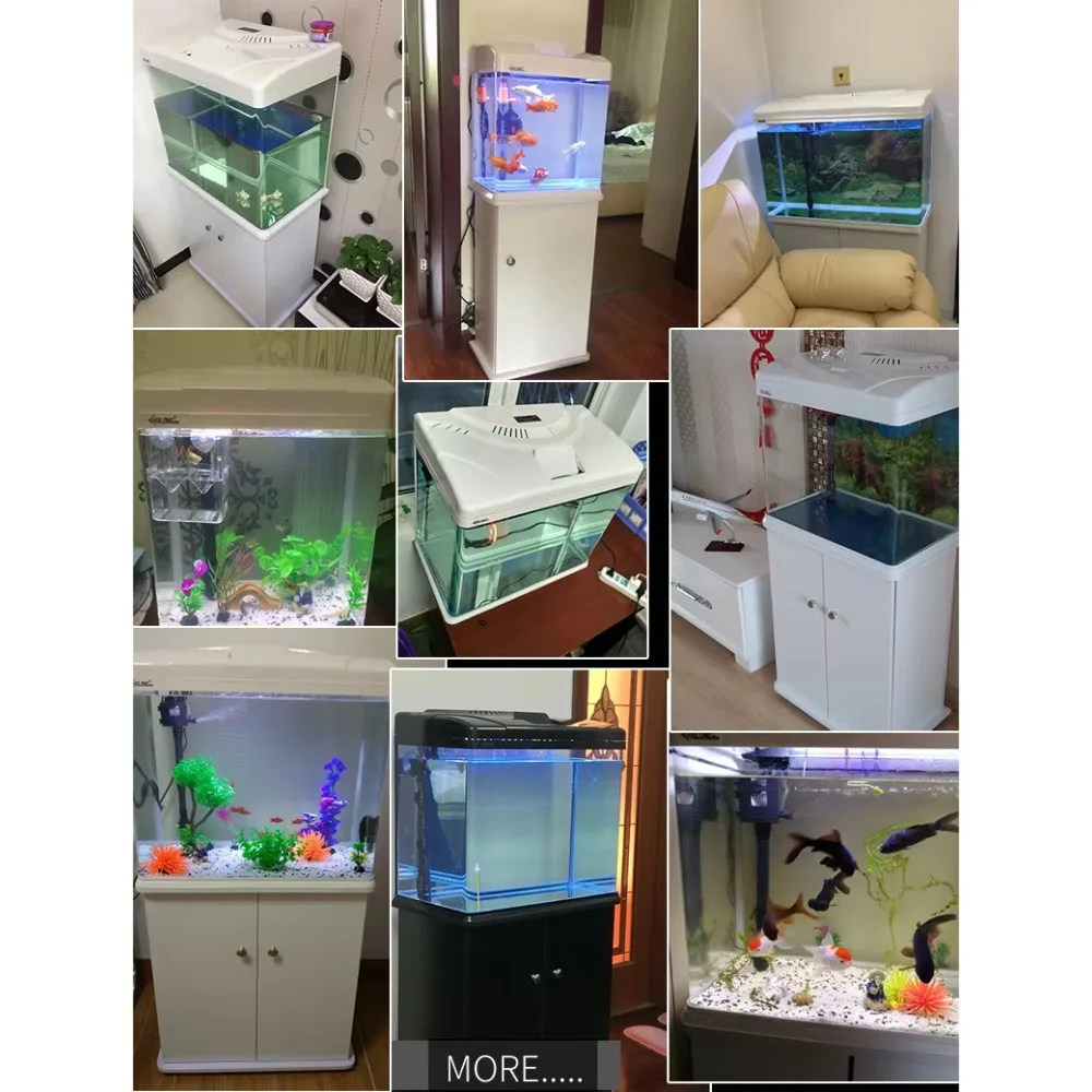 アクアリウム シロン 中小型 超白ガラス 水槽とベースキャビ - Aquarium Xilong のレビューと価格