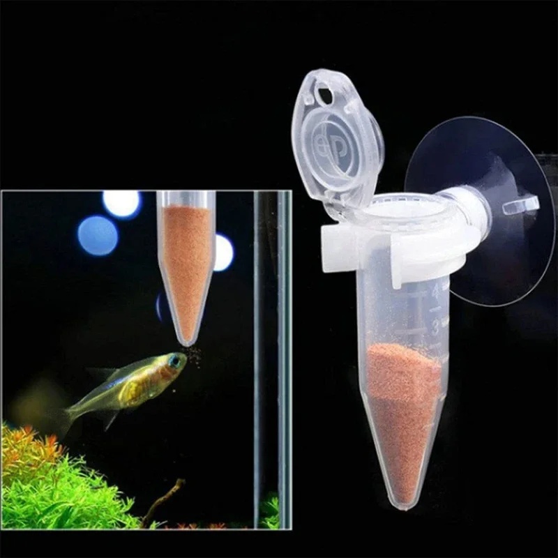 自動魚フィーダーコーンエビ卵ワーム漏斗カップ給餌ツールリング - Aquarium Fish Eggs のレビューと価格